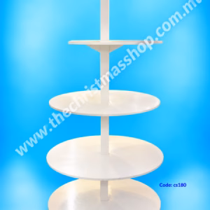 CHRISTMAS TREE VILLAGE WOODEN DISPLAY STAND. CS180