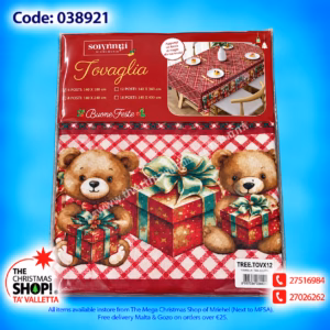 CHRISTMSAS TABLE CLOTH - 038921