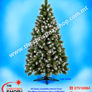 XMAS TREE VERONA WHITE 220CMS - 395633