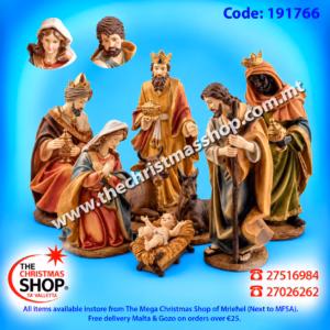 NATIVITY SET BY 8 PCS 40CMS JAV191766
