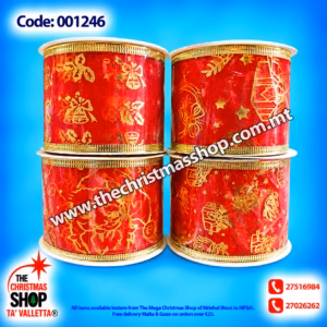 CHRISTMAS RED RIBBON  DE001246