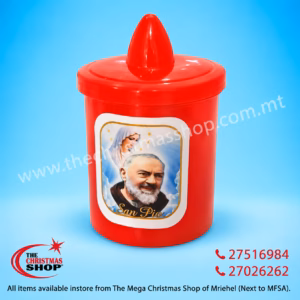 BATTERY OPERATED RED CANDLE 130032