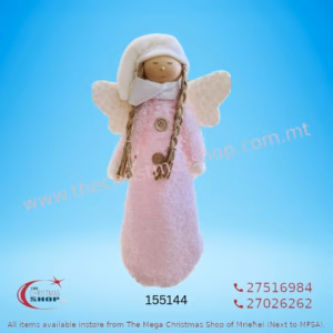 ANGEL WITH PLASTIC STAND FOR TREE TOP - 155144