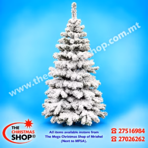 CHRISTMAS TREE ELISA FIR WITH SNOW. 240CMS. 393257