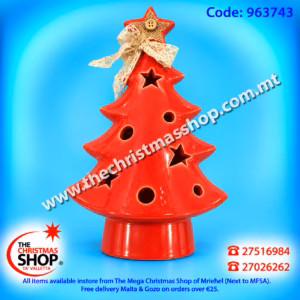 BATTERY OPERATED CERAMIC TREE GT963743