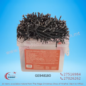 1000 LED STRING LIGHTS IN PVC BOX FOR OUTDOOR USE 50+5MT MULTI. GE948180