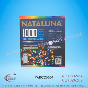 1000 LED MULTI FAIRY LIGHTS INDOOR AND OUTDOOR USE PAR035664