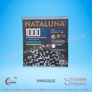 1000 LED ICE WHITE FAIRY LIGHTS INDOOR AND OUTDOOR USE PAR533122