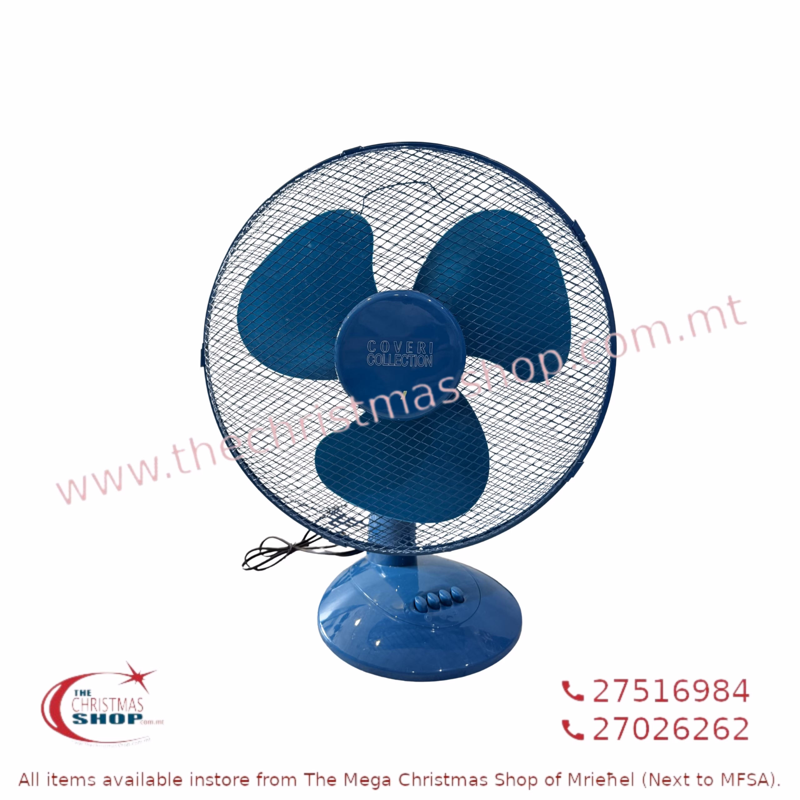 DESK FAN D 40 45W BLUE 109198