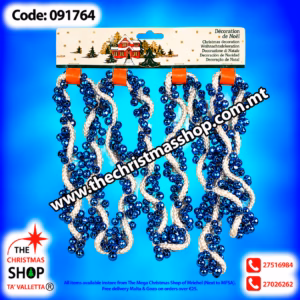 2 MTR BLUE BEADS 091764