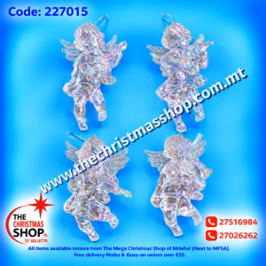 SET OF 4 HANGING ANGELS 227015