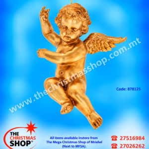XMAS GOLD ANGEL PLASTIC HANGING ORNAMENT. IL878125