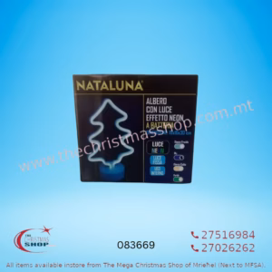NEON EFFECT TREE LIGHT FOR INDOOR 19X10X30CM BLUE 083669