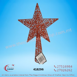 CHRISTMAS TREE STAR 27CMS 418296