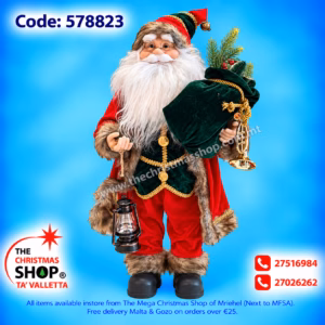 SANTA CLAUS CLASSY 80CM  PAR578823