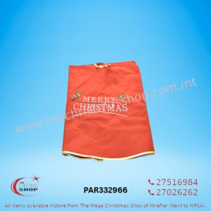 CHRISTMAS TREE SKIRT RED 120CM - PAR332966