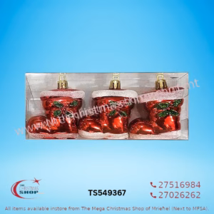 CHRISTMAS TREE HANGING BOOTS. TS549367