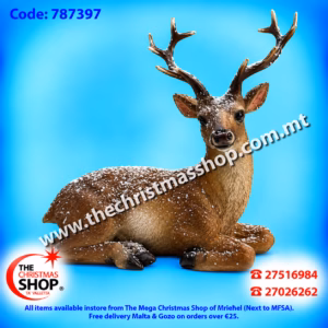 SITTING DEER 15X15CMS 787397