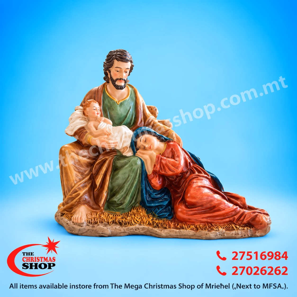 NATIVITY SCENE 15CMS RESIN JAV253242