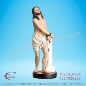 CHRIST BOUND TO THE COLUMN 30CMS RESIN PB116024