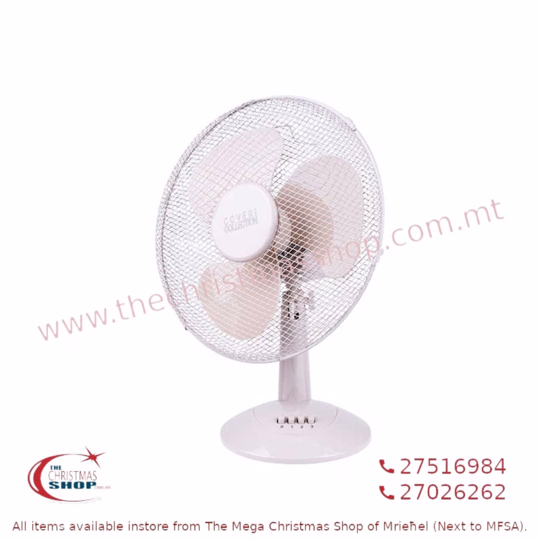 COVERI DESK FAN 16 INCH WITH 3 SPEED 45W PAR109235
