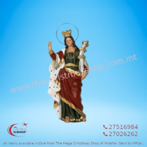 RESIN ST CATHERINE (ZEJTUN) 40CM LE13203