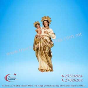 RESIN MADONNA TAL GRAZZJA (ZABBAR) 40CM LE13209