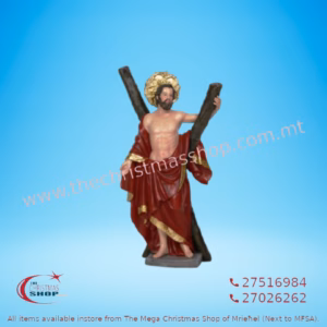 RESIN ST ANDREA (LUQA) 40CM LE13217