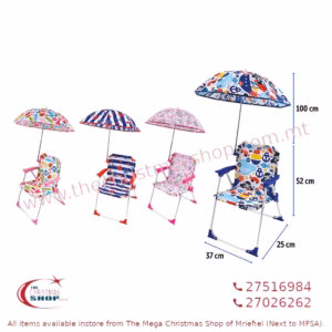 CHAIR WITH UMBRELLA FOR CHILDREN. PAR102939