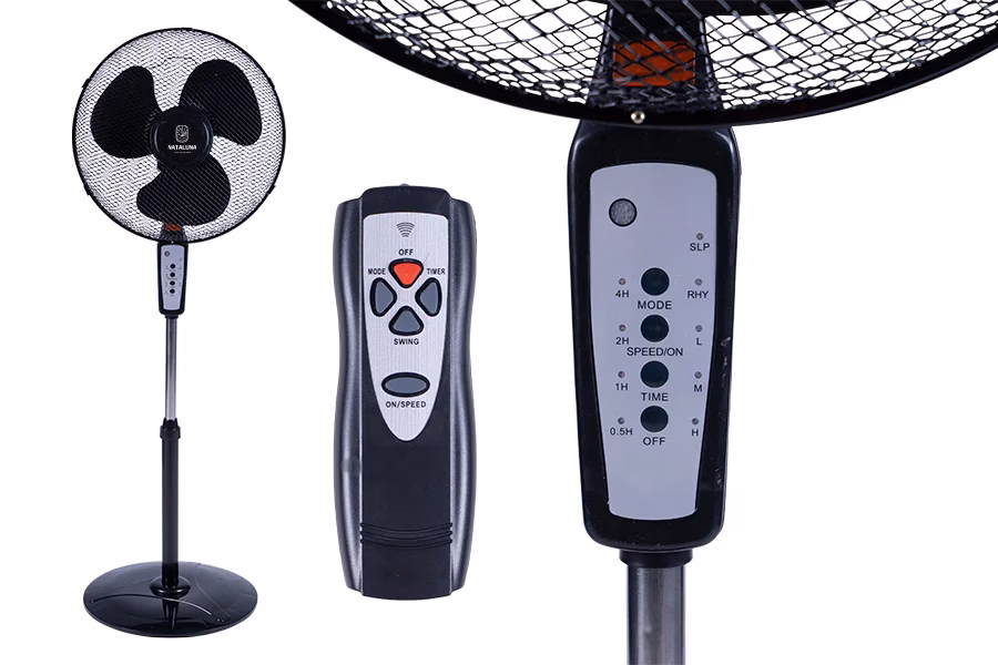 COVER STAND FAN WITH 3 SPEED AND REMOTE 775106
