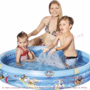 INFLATABLE PAW PATROL 3 RING POOL 122X23CM 163215