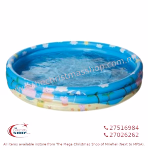 INFLATABLE PEPPA PIG 3 RING POOL 122X23CM 162614