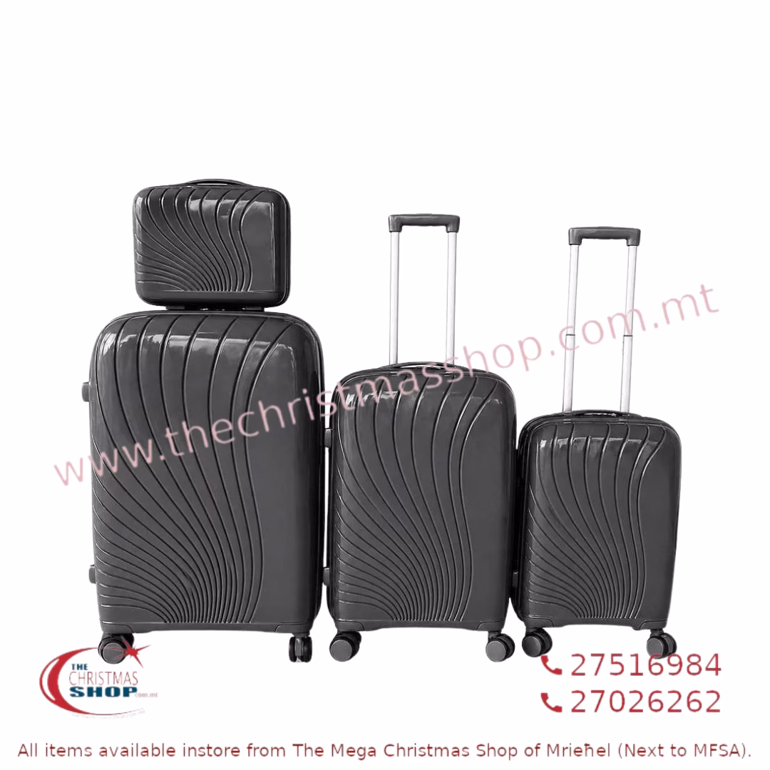 HARDBACK LUGGAGE DARK GREY 45X30X73CM 995768L