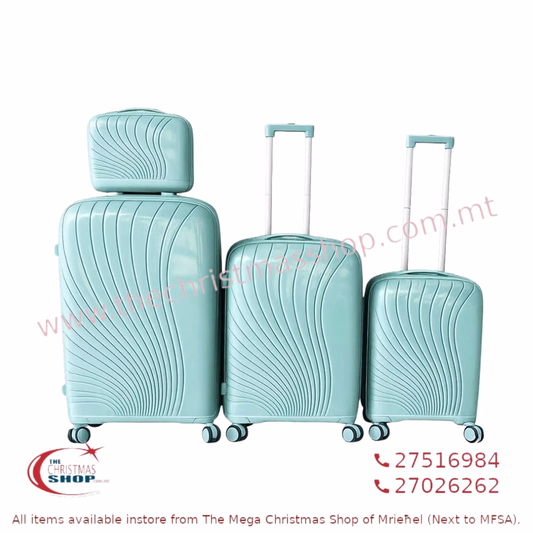HARDBACK LUGGAGE WATERGREEN 45X30X73CM 995751L