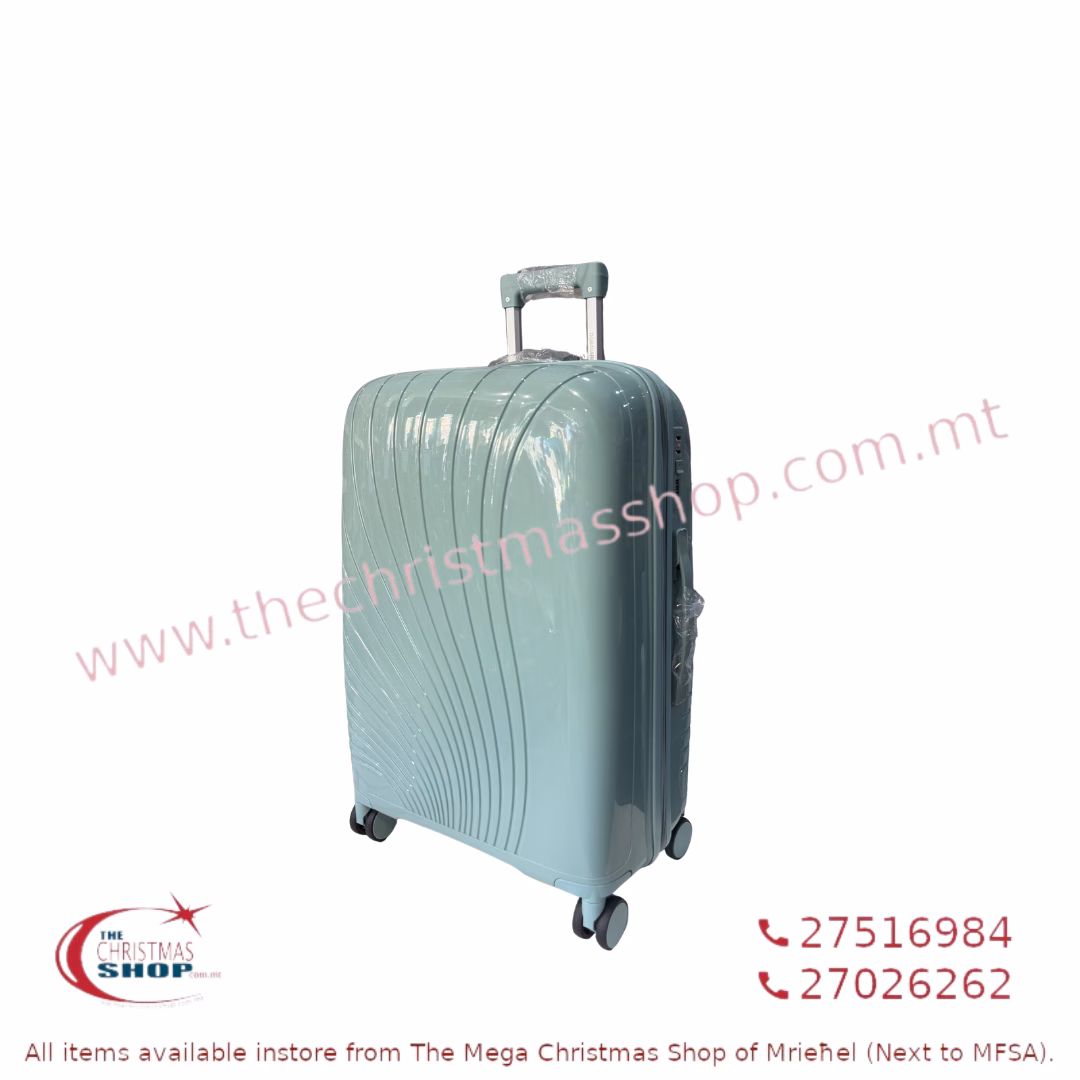 HARDBACK LUGGAGE WATERGREEN 40X25X65CM 995751M