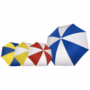 BEACH UMBRELLA TNT 180 CM ASSORTED COLOURS 024165