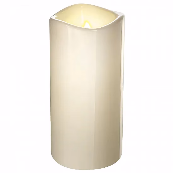 B/O LED CANDLE WARM WHITE 15CM 000001