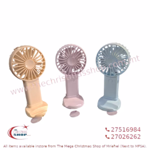 PORTABLE MINI DESK FAN USB CHARGER 453358