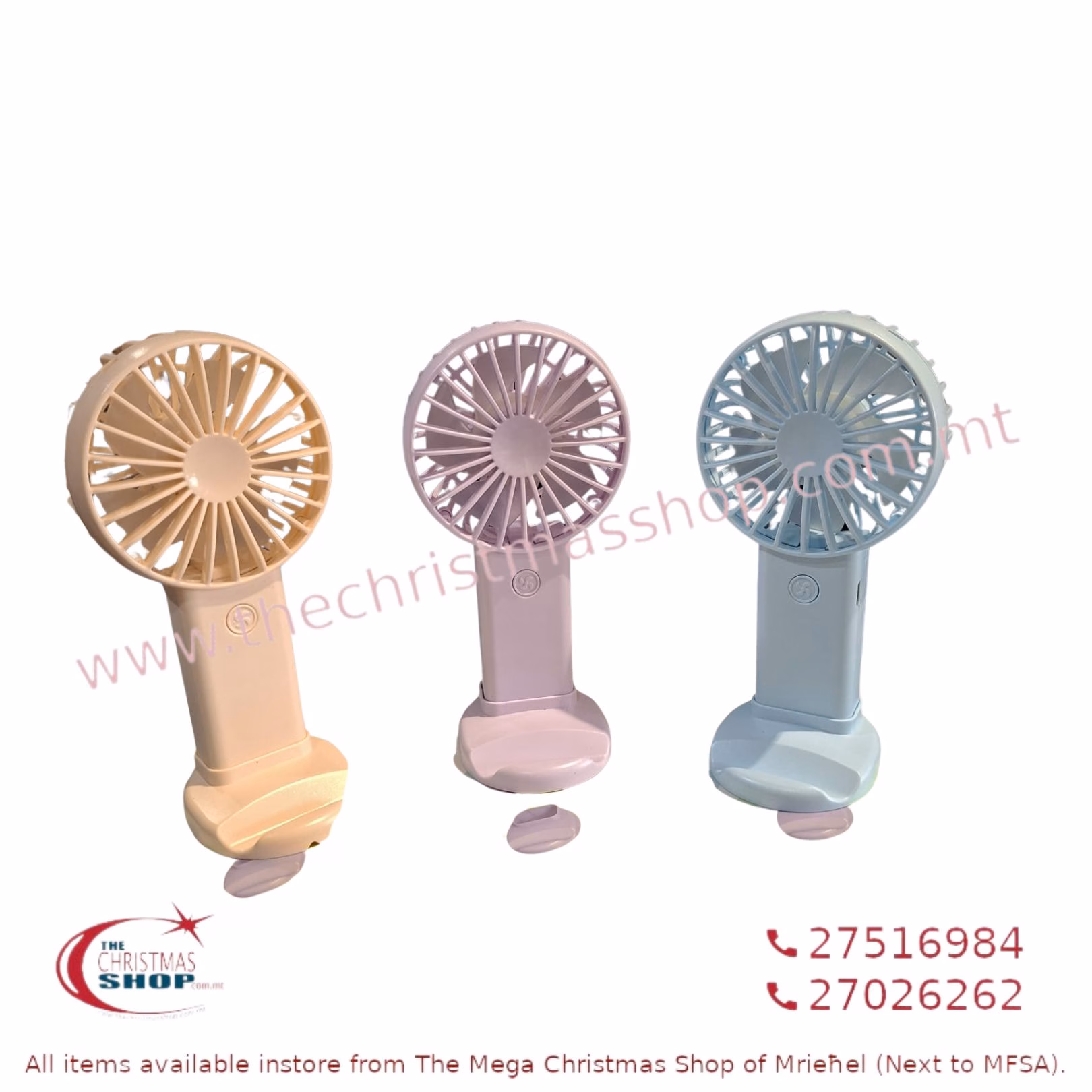 PORTABLE MINI DESK FAN USB CHARGER 453358