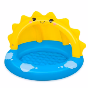 BESTWAY INFLATABLE BABY POOL WITH SHADE 101X97X71CM 352212