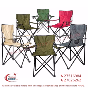 FOLDABLE CAPTAIN CHAIR ASSORTED COLOURS 992910
