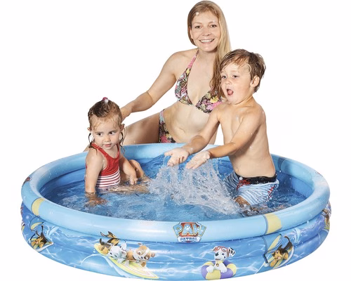 INFLATABLE PAW PATROL 3 RING POOL 122X23CM 163215