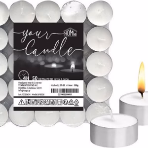 PACKET OF 50 TEALIGHT CANDLE 4HR 300001