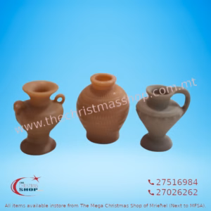 SET OF 3 MINI POTS FOR CRIB 2.5CM 299834