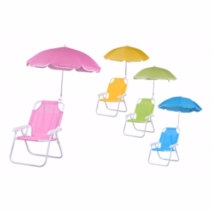 FOLDING UMBRELLA CHAIR FOR CHILDREN FOR BEACH OR CAMPING 106371