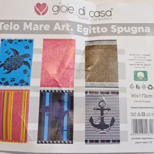 BEACH TOWEL 90X170CM MATERIAL COTTON 126117