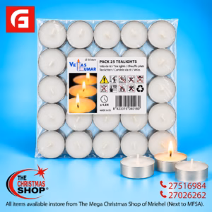 PACKET OF 100 TEALIGHTS 4.5H  041076