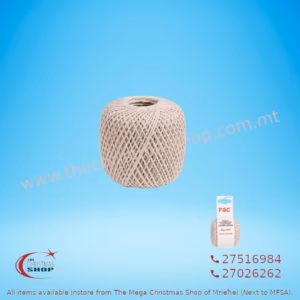 HQ CREAM COLOR COTTON BALL TWINE 101703