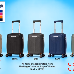 CABIN BAG HARD CASE 40X30X20 BEIGE GREY  901591