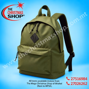 BACKPACK 47X36X55CM GREEN  770663